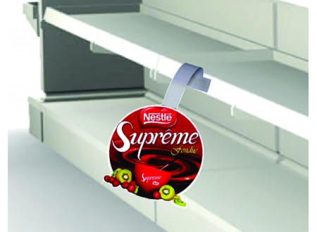 WOBBLER PROMOCIONAL PERSONALIZADO PARA GONDOLAS OU PRATELEIRAS